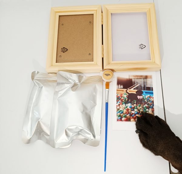 Pet Paw Print Memorial Kit